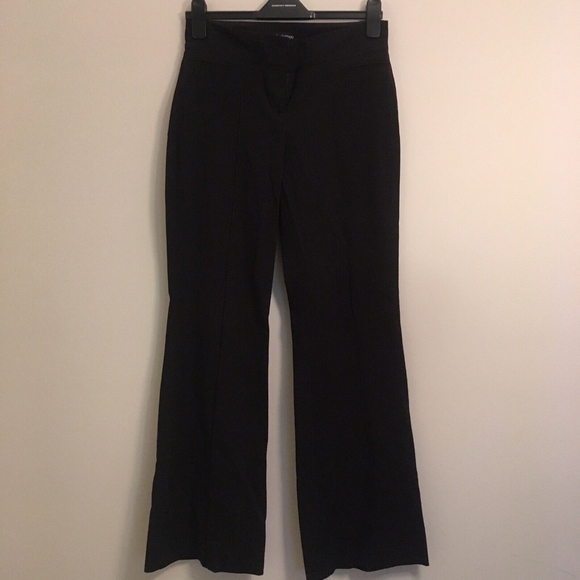 Le Chateau modern fit black dress pants with slight flare sz 12 NWT - Picture 15 of 15